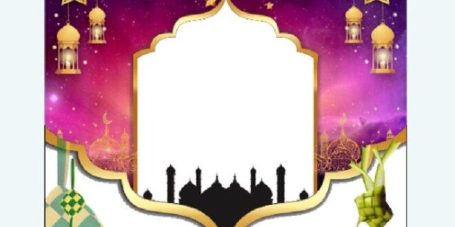 Twibbon Idul Fitri 2025 Lucu