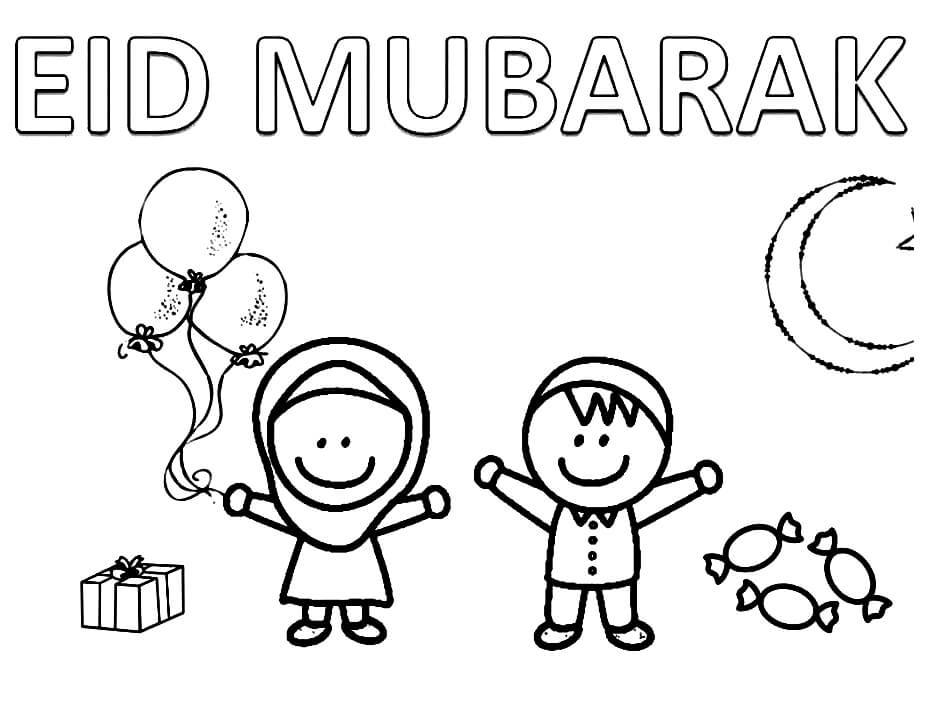 Mewarnai Selamat Hari Raya Idul Fitri 2025