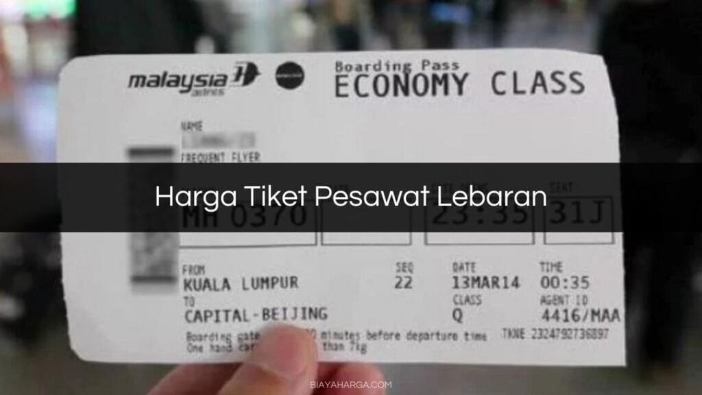 Tiket Kereta Mudik Lebaran  2025