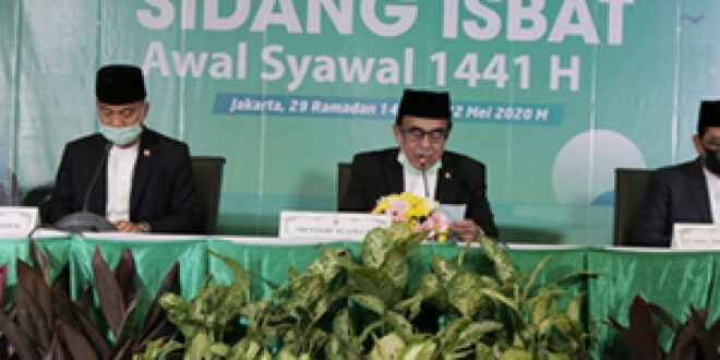 Isbat jatuh mei idul minggu