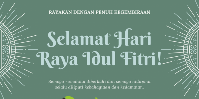 Ucapan Idul Fitri 2025 Untuk Teman Dekat