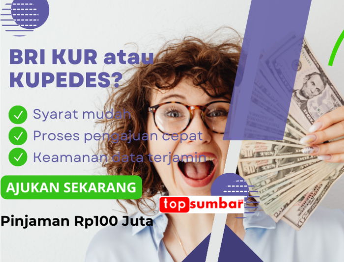 Tabel Cicilan KUR Kupedes BRI 2025