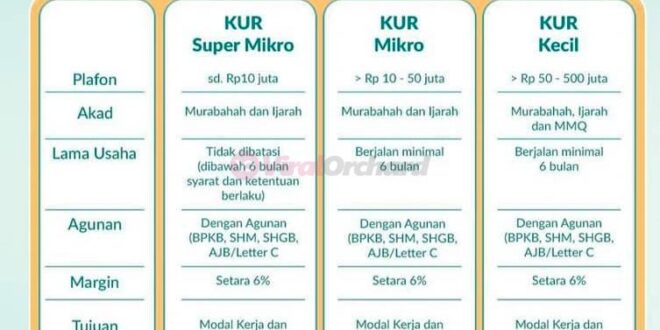 Plafon KUR Bsi 2025