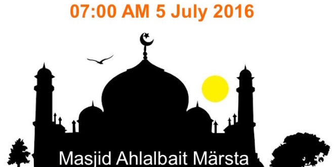 Shalat Idul Fitri Dilaksanakan Pada Tanggal 2025