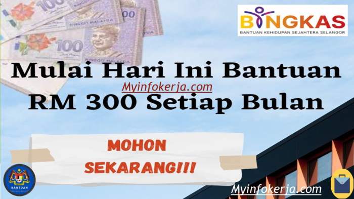 Permohonan Bantuan Barang Dapur Rm300 Online 2025