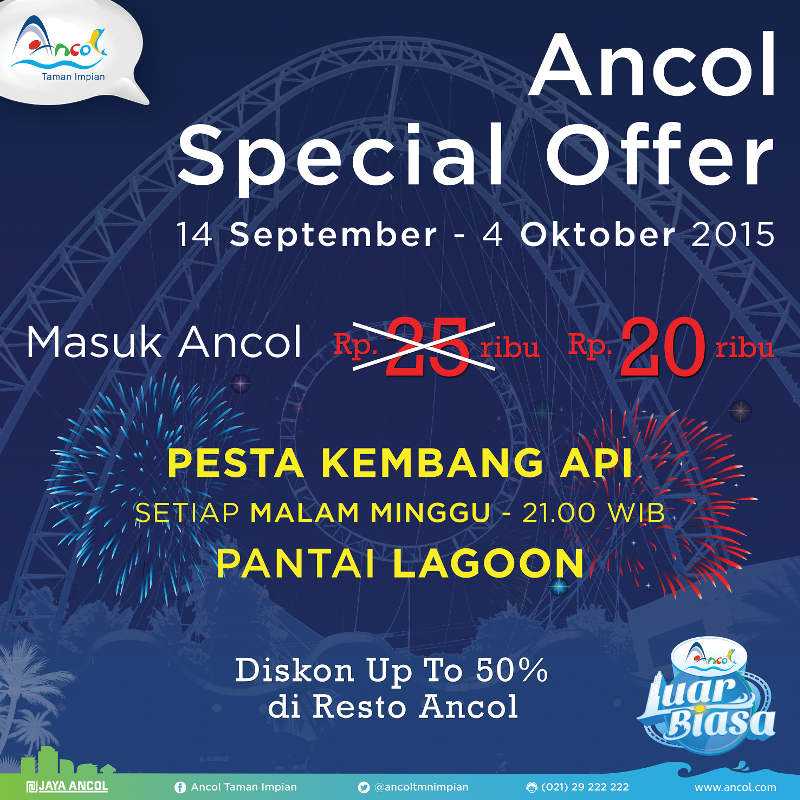 Tiket Ancol Lebaran  2025