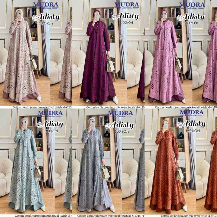 Model Gamis Wanita Baju Lebaran 2025