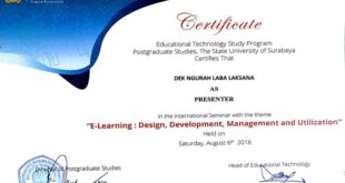 Bantuan Seminar Luar Negeri 2025