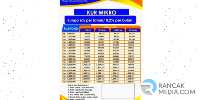 Potongan KUR BRI 2025
