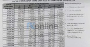 Bank Penyedia KUR 2025