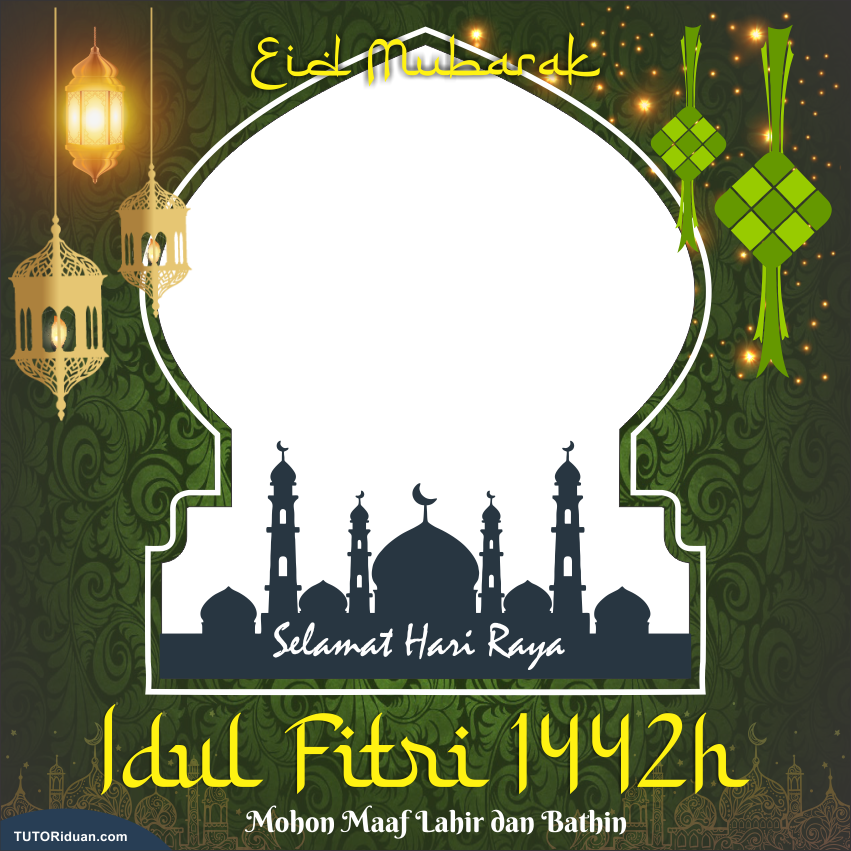 Twibbon idul fitri 1442 silahkan digunakan twibbonize hitekno Twibbon Idul Fitri Kemendesa 2025