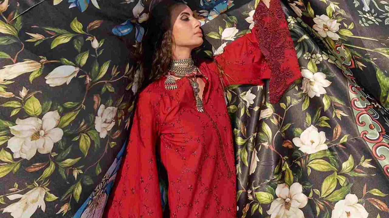 Eid stylish fashioneven pakistani zunaira anwar Trend Baju Lebaran 2025