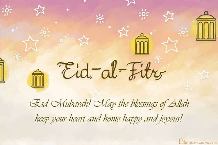 Eid fitr Kartu Ucapan Idul Fitri 2025 Lucu