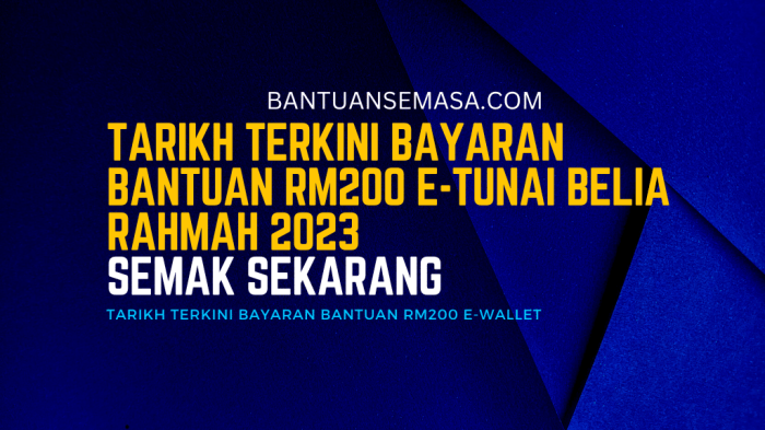 Semakan Bantuan Rahmah 2025