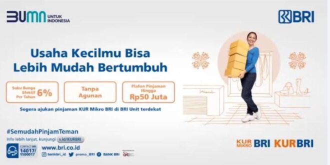 Angsuran 50 Juta KUR BRI 2025