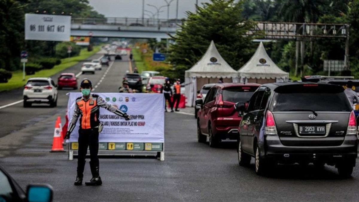 Peraturan Mudik Ganjil Genap 2025
