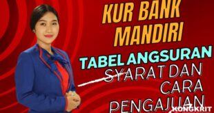 Angsuran Dana KUR Mandiri 2025