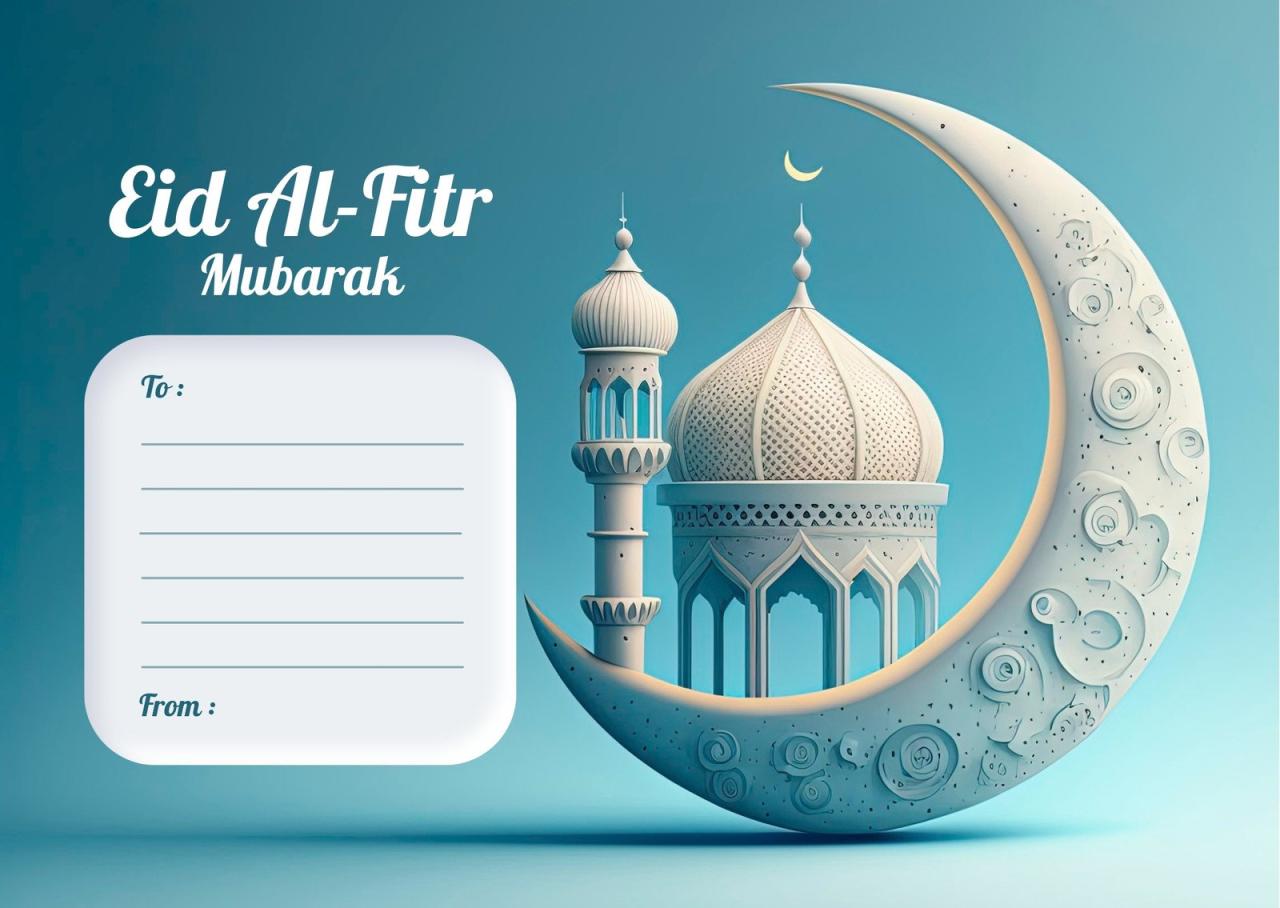 Ucapan Idul Fitri 2025 Tulisan Arab