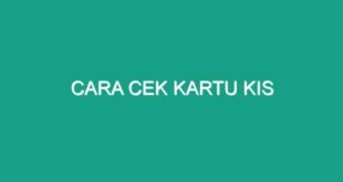 Cek KIS Bantuan 2025