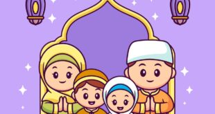 Gambar Ucapan Idul Fitri 2025 Kartun