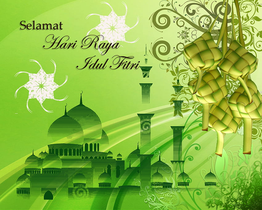 Background Hari Raya Idul Fitri 2025 Hd