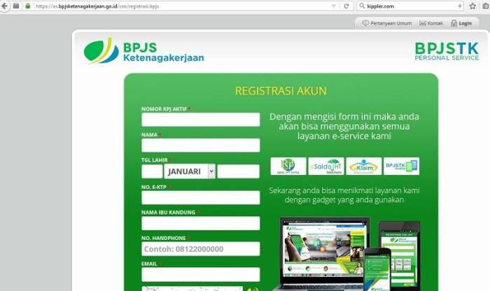 Cara Daftar Bantuan BPJS 2025
