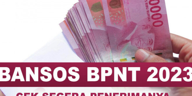 Bantuan Bansos BPNT 2025