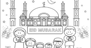 Mewarnai Selamat Hari Raya Idul Fitri 2025