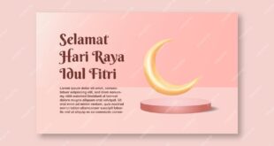 Contoh Spanduk Sholat Idul Fitri 2025