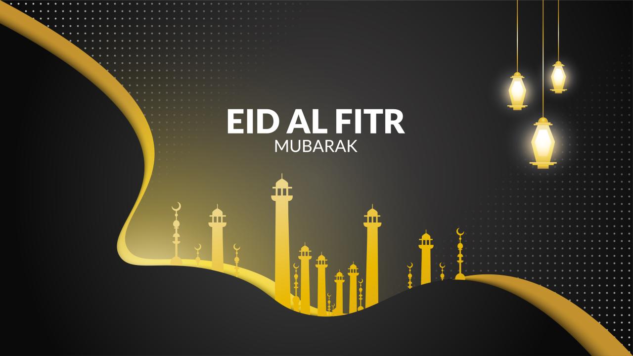 Contoh Banner Idul Fitri 2025 Terbaru
