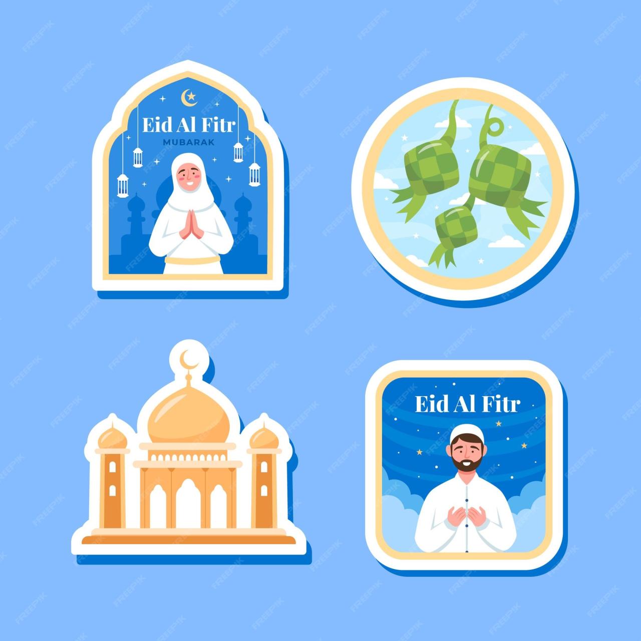 Download Stiker Wa Idul Fitri 2025