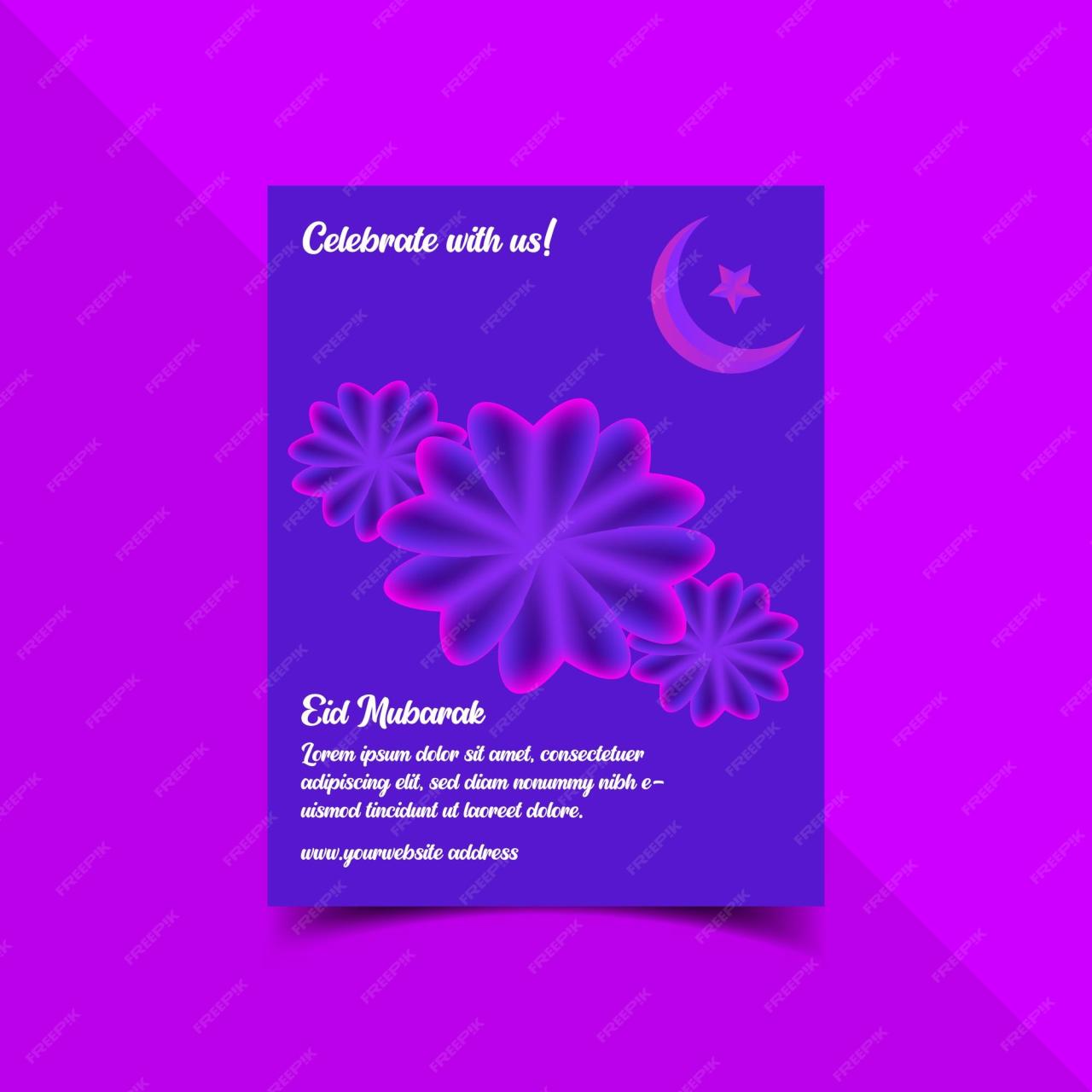 Flyer Sholat Idul Fitri 2025