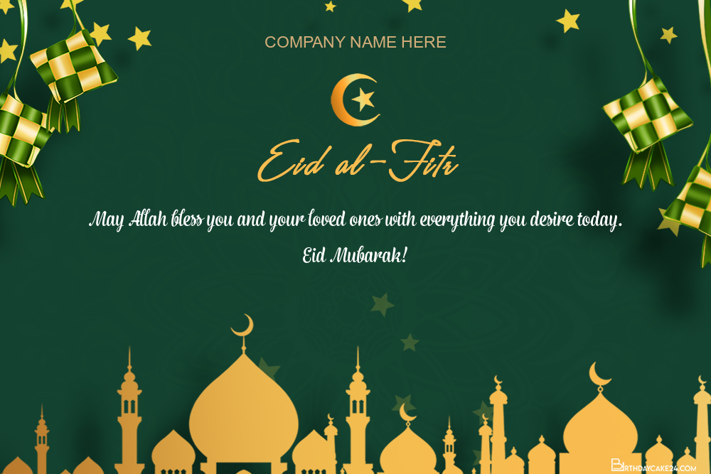 Eid mubarak cards fitr greetings maker Ucapan Idul Fitri Tahun 2025