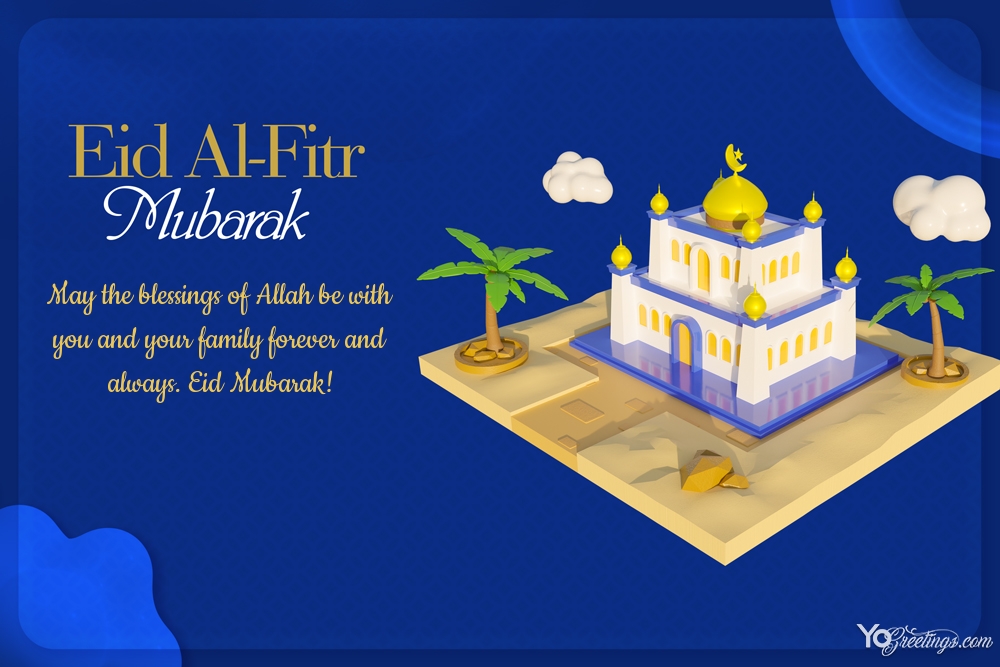 Mewarnai Kartu Ucapan Idul Fitri 2025