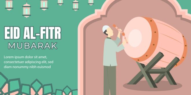 Ucapan Selamat Idul Fitri 2025 Kartun
