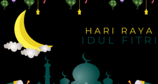 Selamat Hari Raya Idul Fitri 2025 Vektor