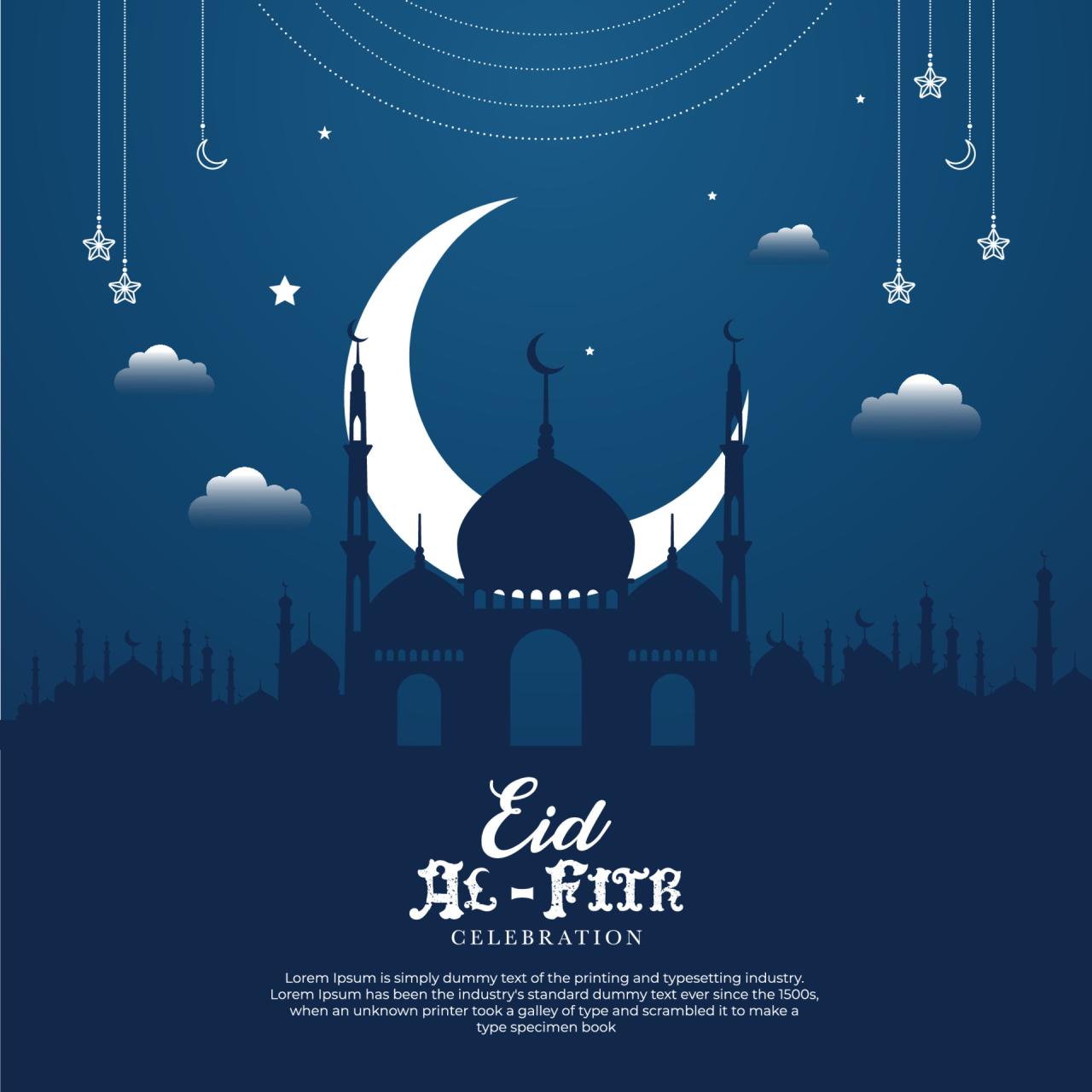 Poster Idul Fitri 2025 Terbaru