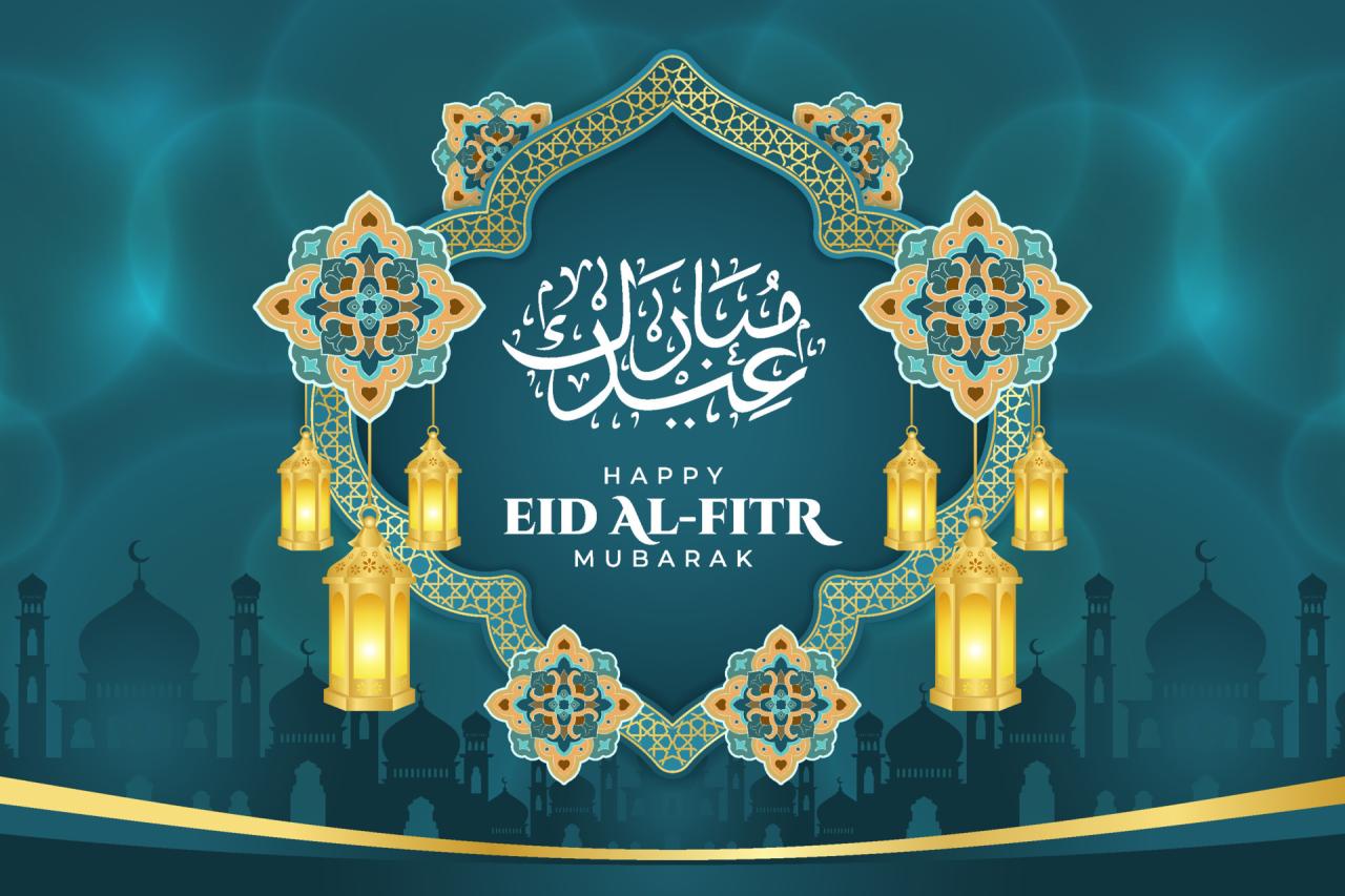 Banner Idul Fitri 2025 Psd