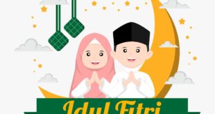 Gambar Hari Raya Idul Fitri Kartun 2025