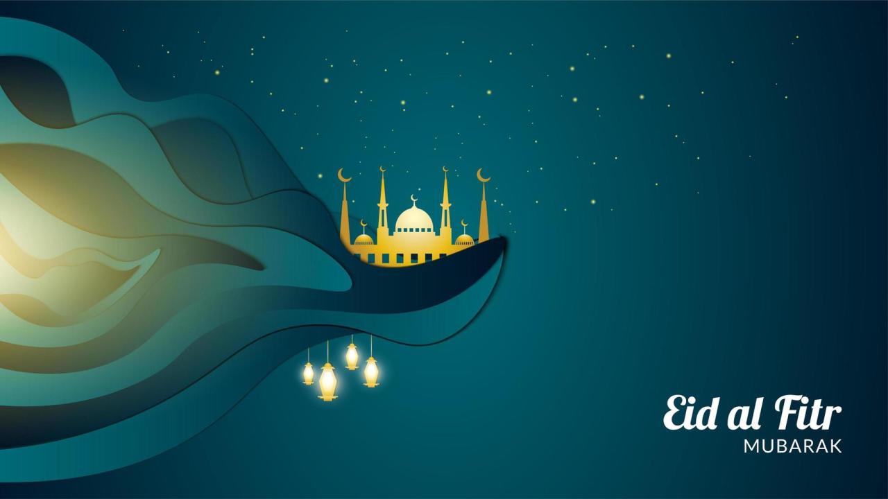 Selamat Idul Fitri 2025 Vector