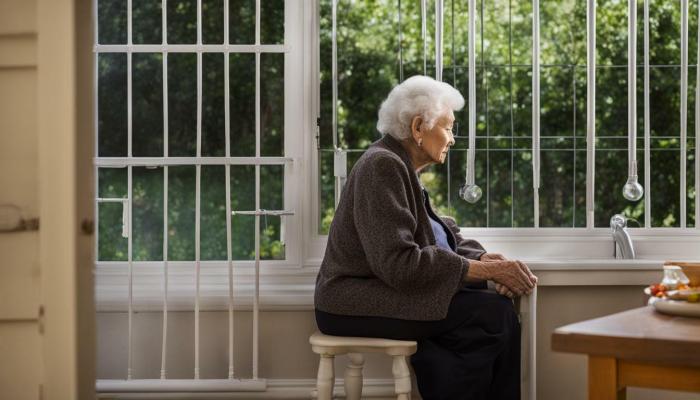 Elderly refuses accept mobility encouraging expert assisting Cara Cek Bantuan Lansia 2025