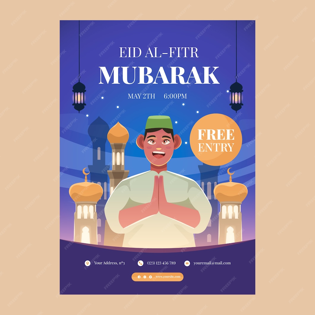 Mentahan Poster Idul Fitri 2025