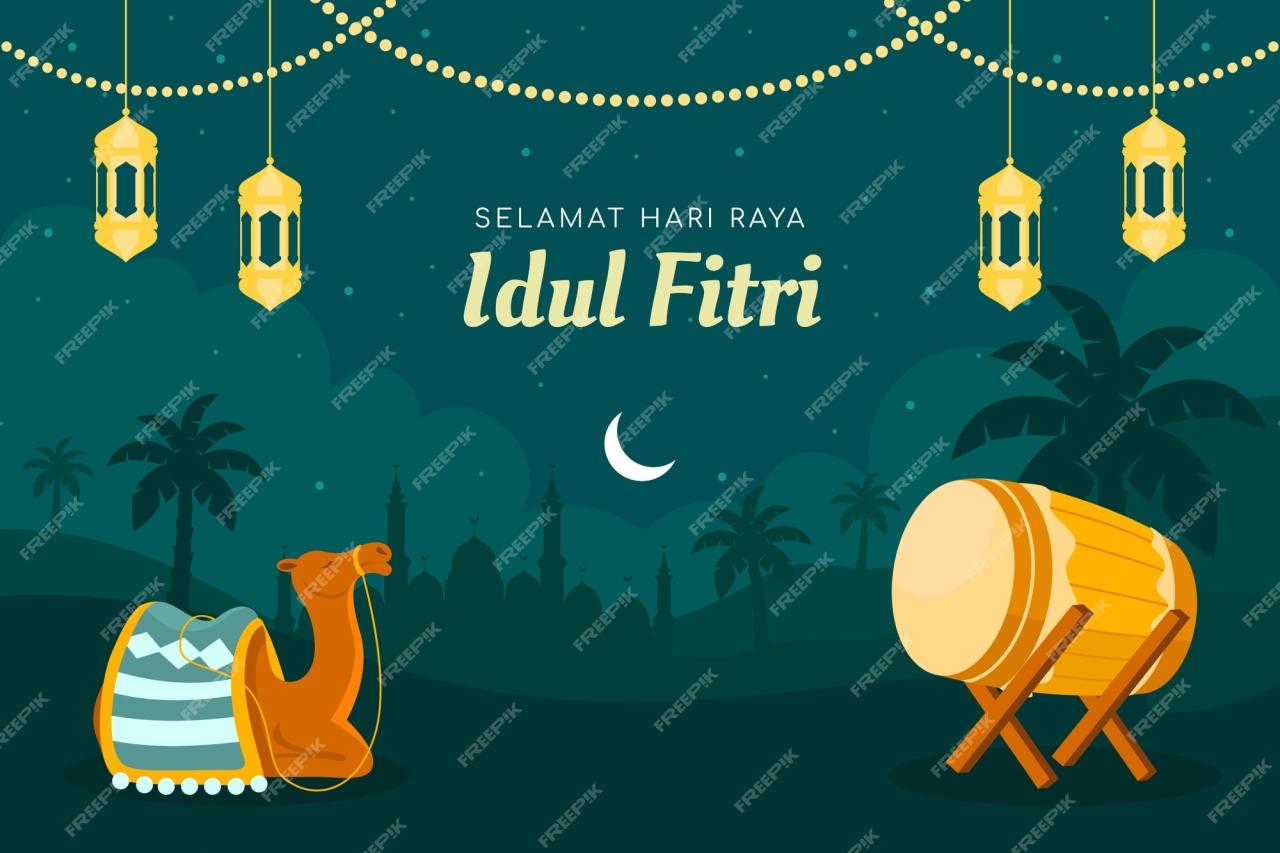 Mentahan Background Idul Fitri 2025