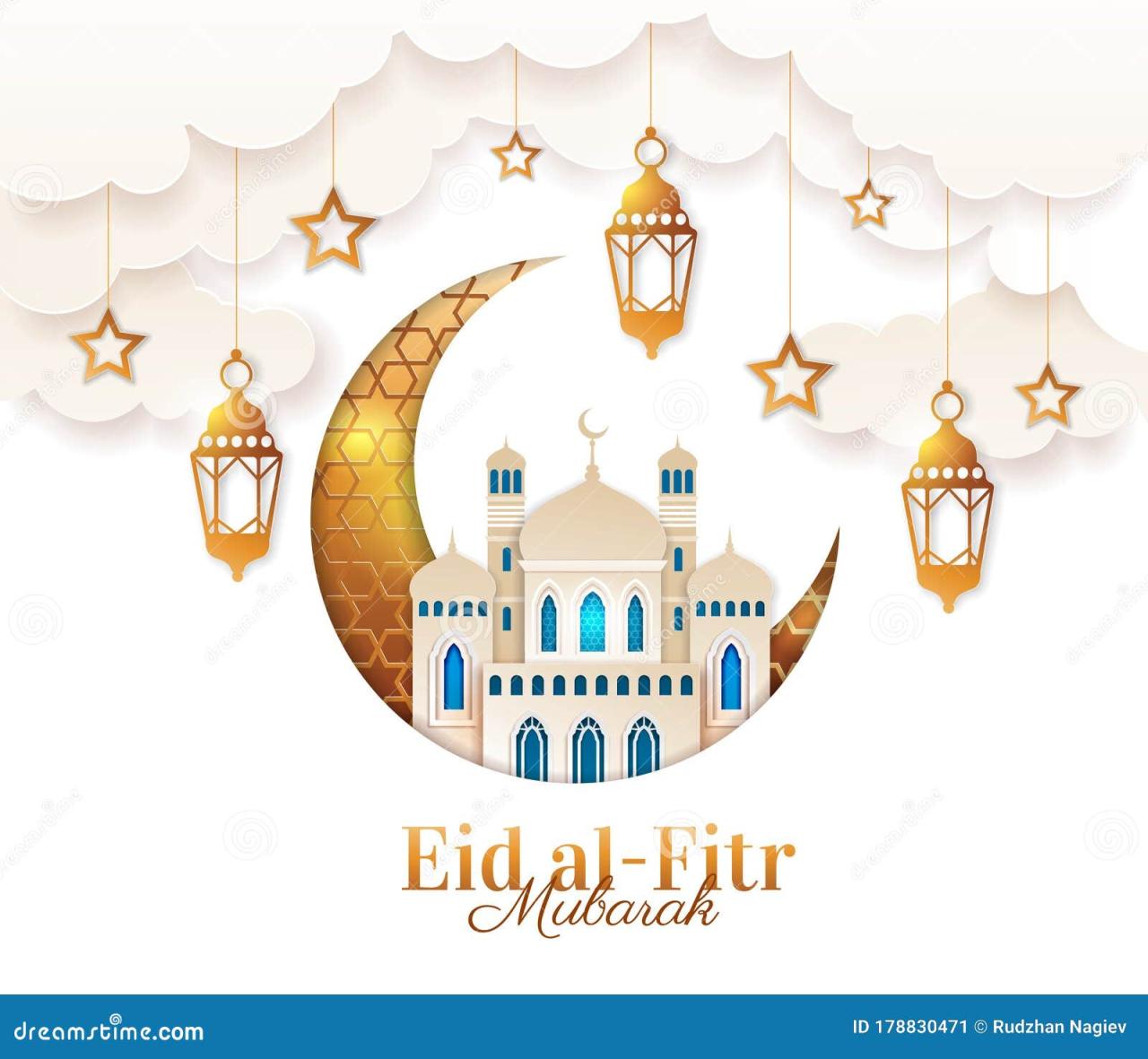 Eid fitr greeting smitcreation Kartu Idul Fitri 2025
