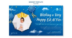 Desain Banner Idul Fitri 2025