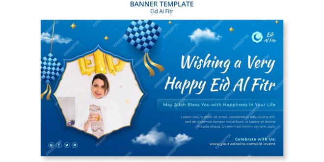 Desain Banner Idul Fitri 2025