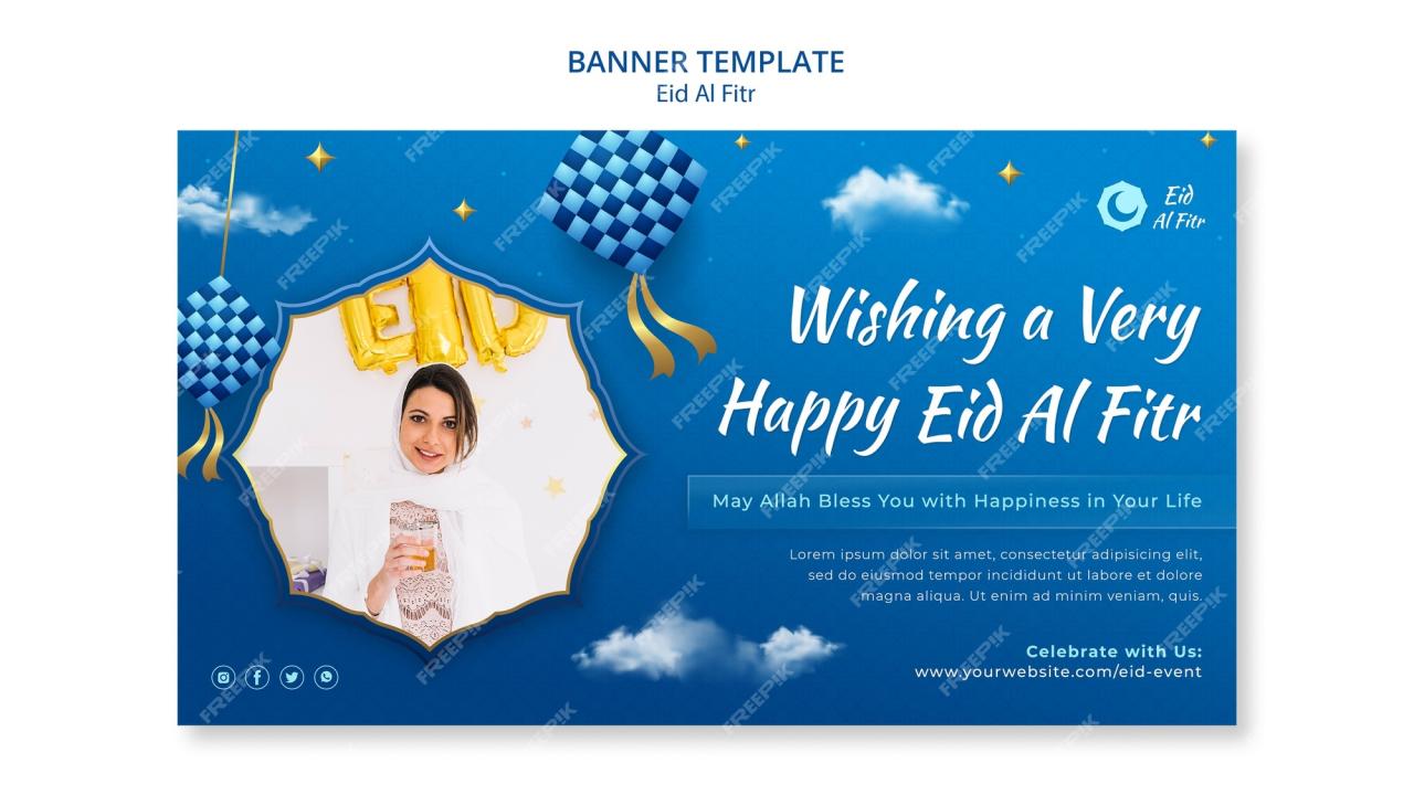 Desain Banner Idul Fitri 2025