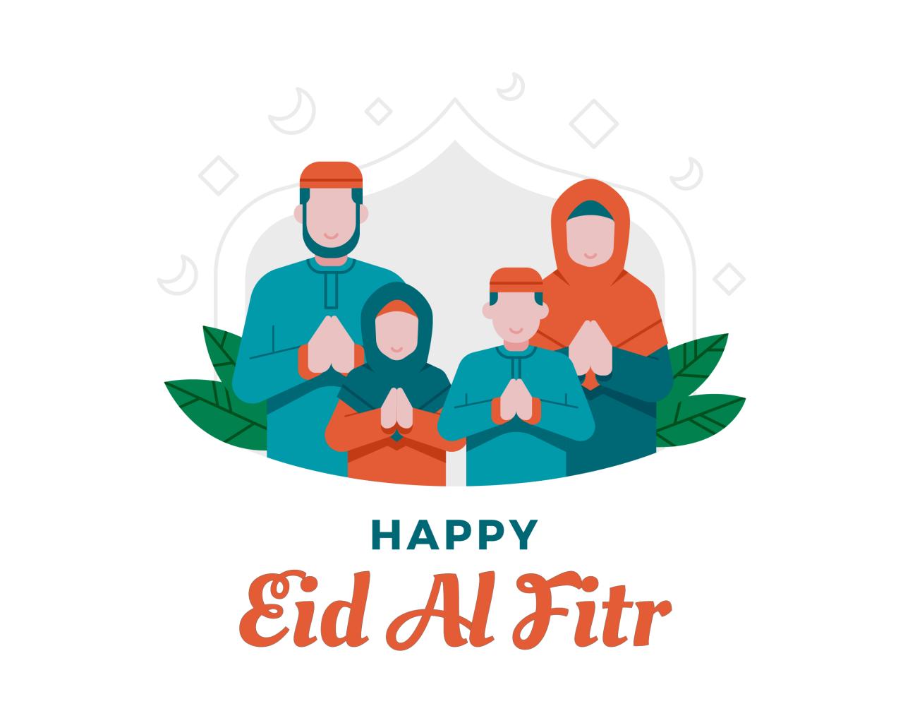 Eid fitr Tulisan Selamat Hari Raya Idul Fitri 2025