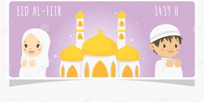 Kartun Idul Fitri 2025