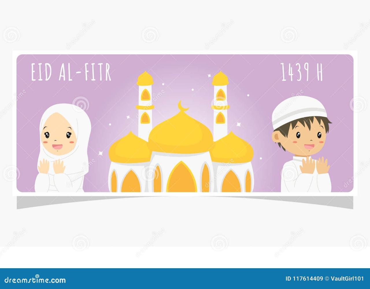 Kartun Idul Fitri 2025